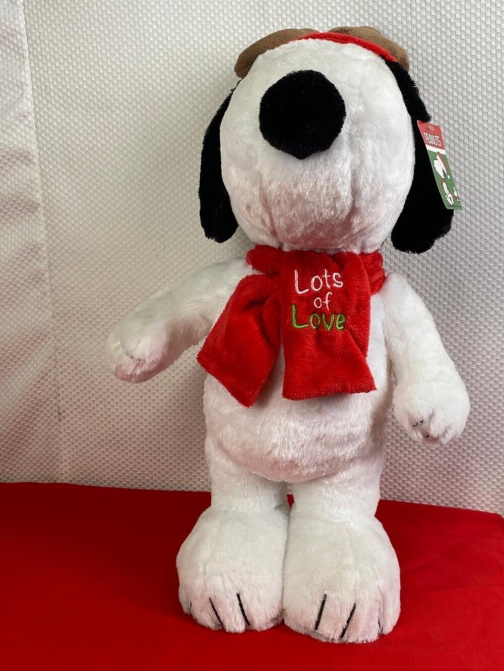 Peanuts 22” Standing Christmas Snoopy Holiday Door Porch Greeter DanDee NEW - Picture 4 of 6